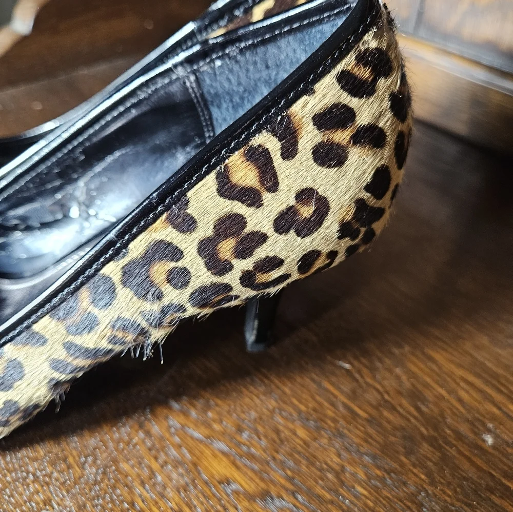 Leopard Print Heels - Picture 3 of 14